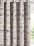 John Lewis & Partners Abstract Pair Blackout Lined Eyelet Curtains, Multi