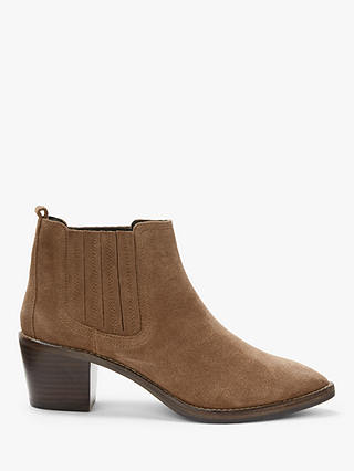 Boden Burwell Suede Ankle Boots, Tan