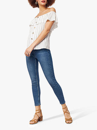 Oasis Lily Cropped Jeans, Denim