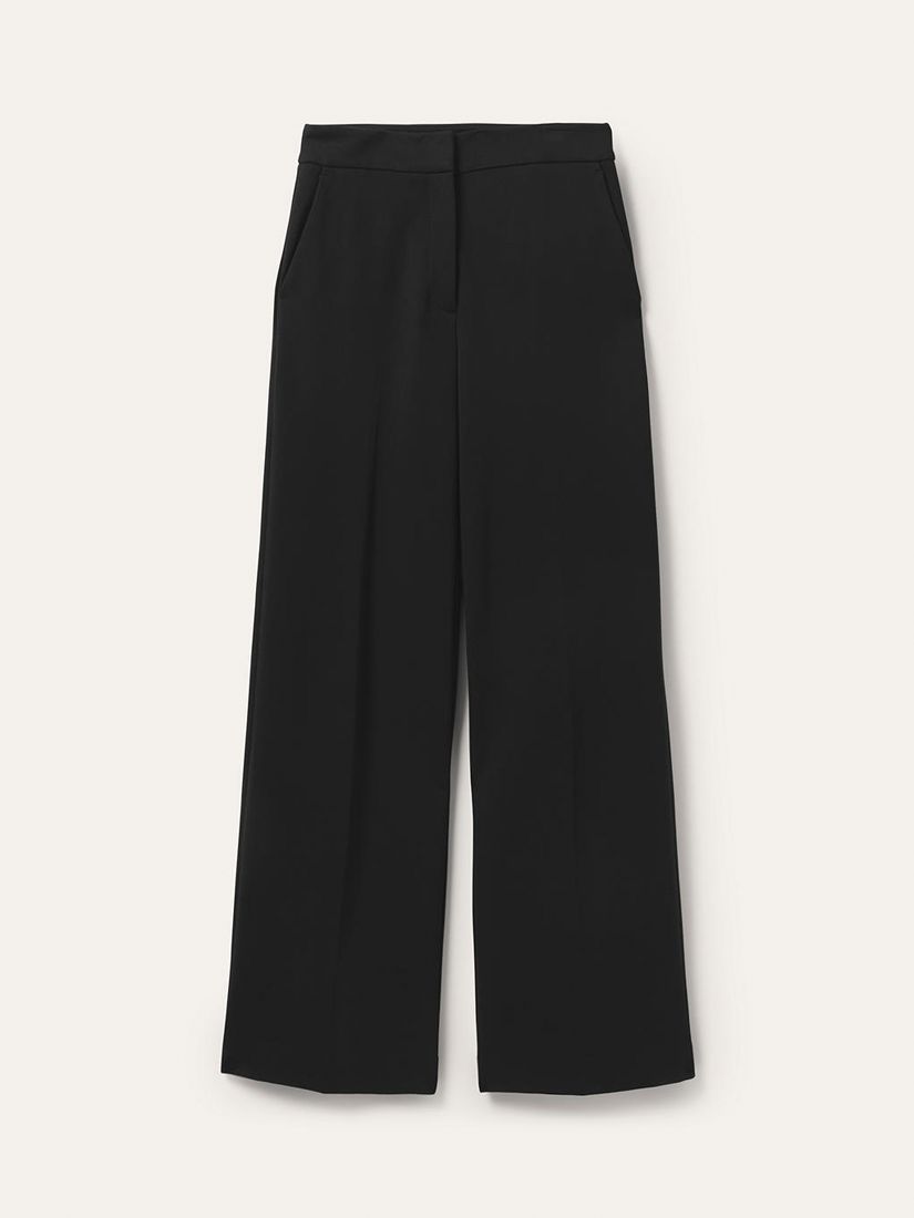 Boden Westbourne Ponte Trousers, Black, 8