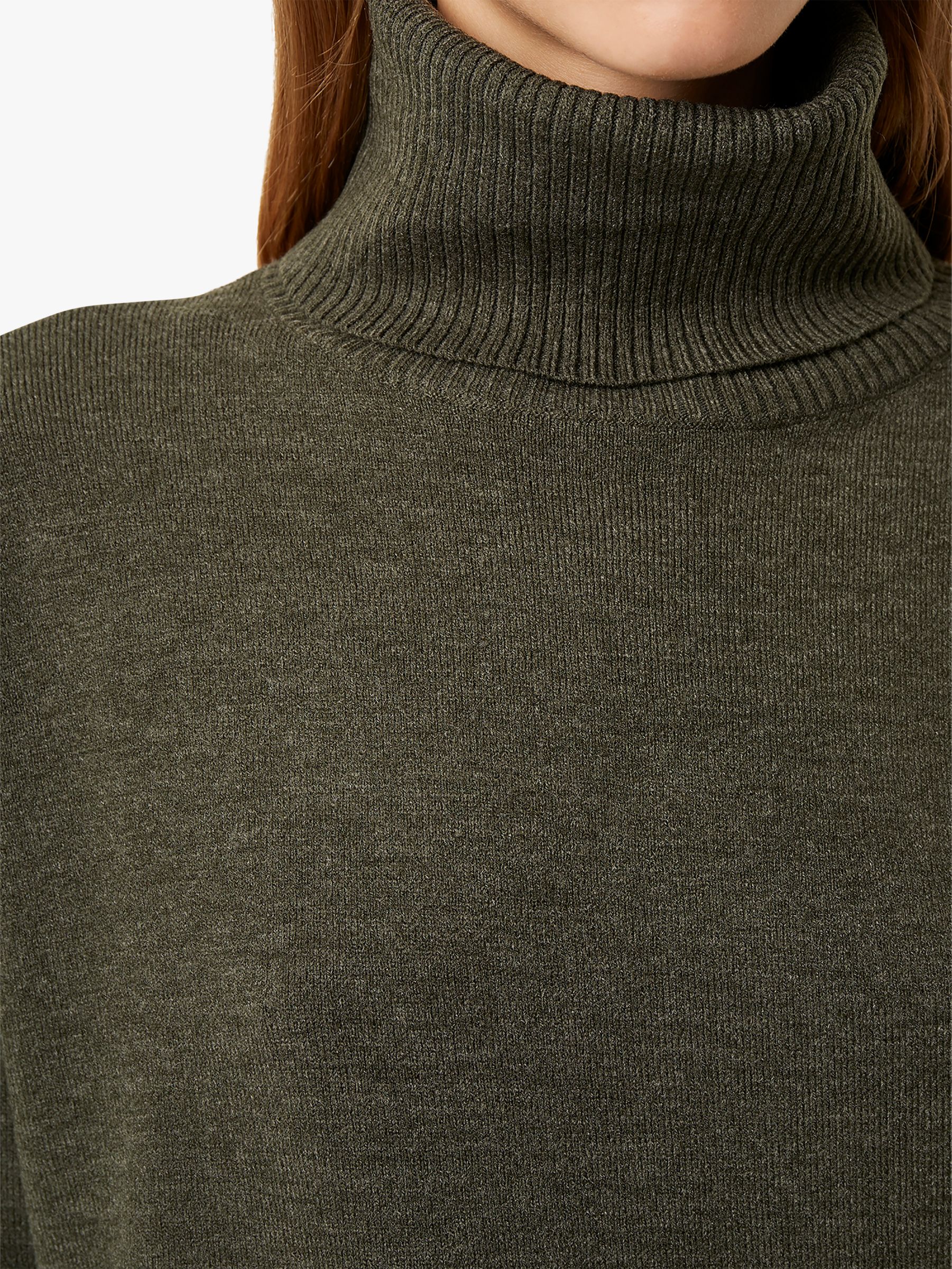 French Connection VV Ribbed Roll Neck Jumper