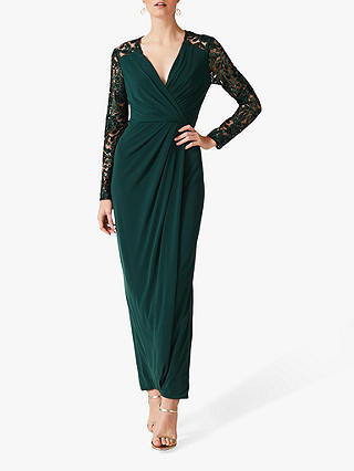 Phase Eight Melony Sequin Dress, Emerald