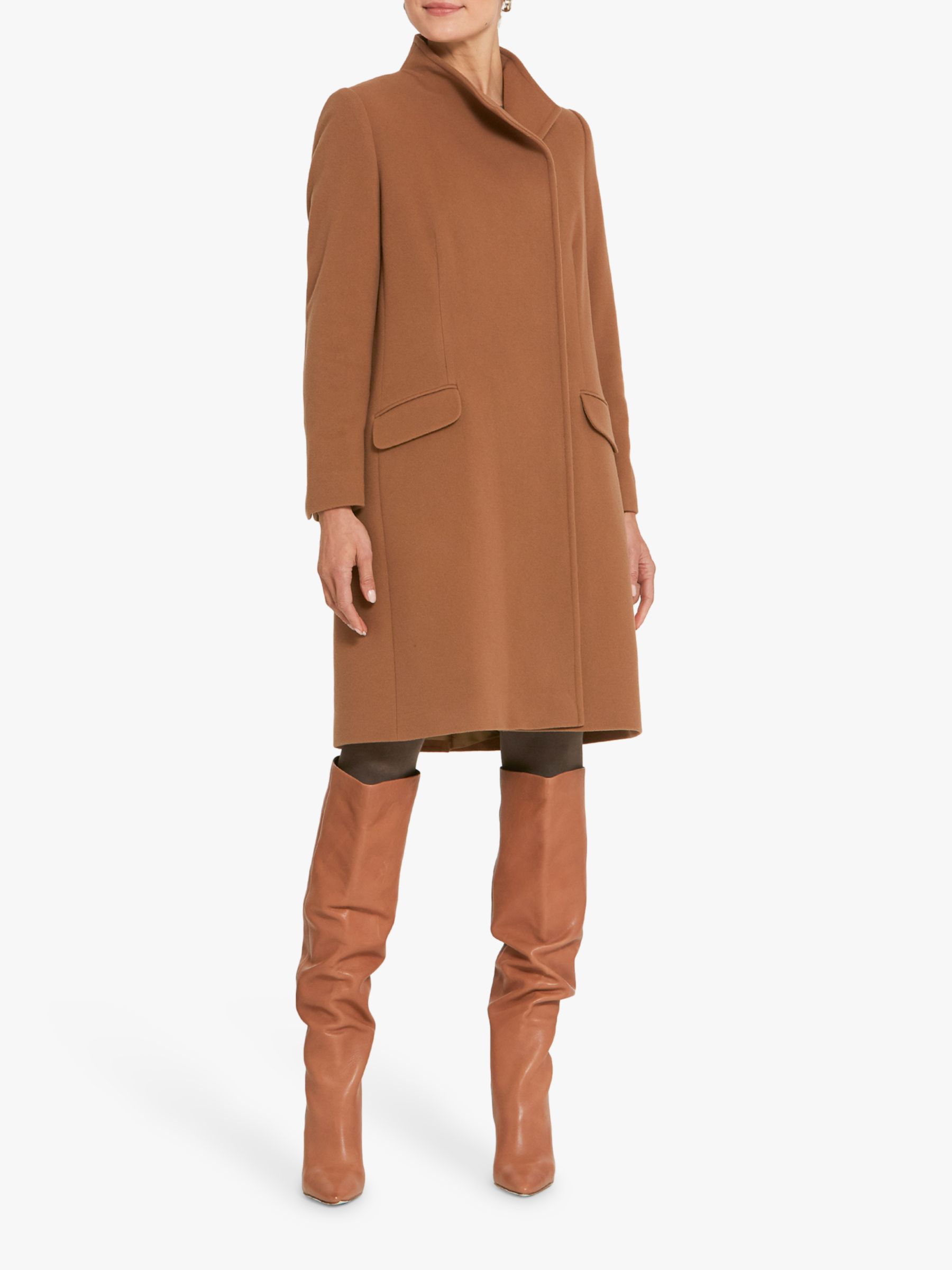 Helen McAlinden Linda Camel Coat, Brown