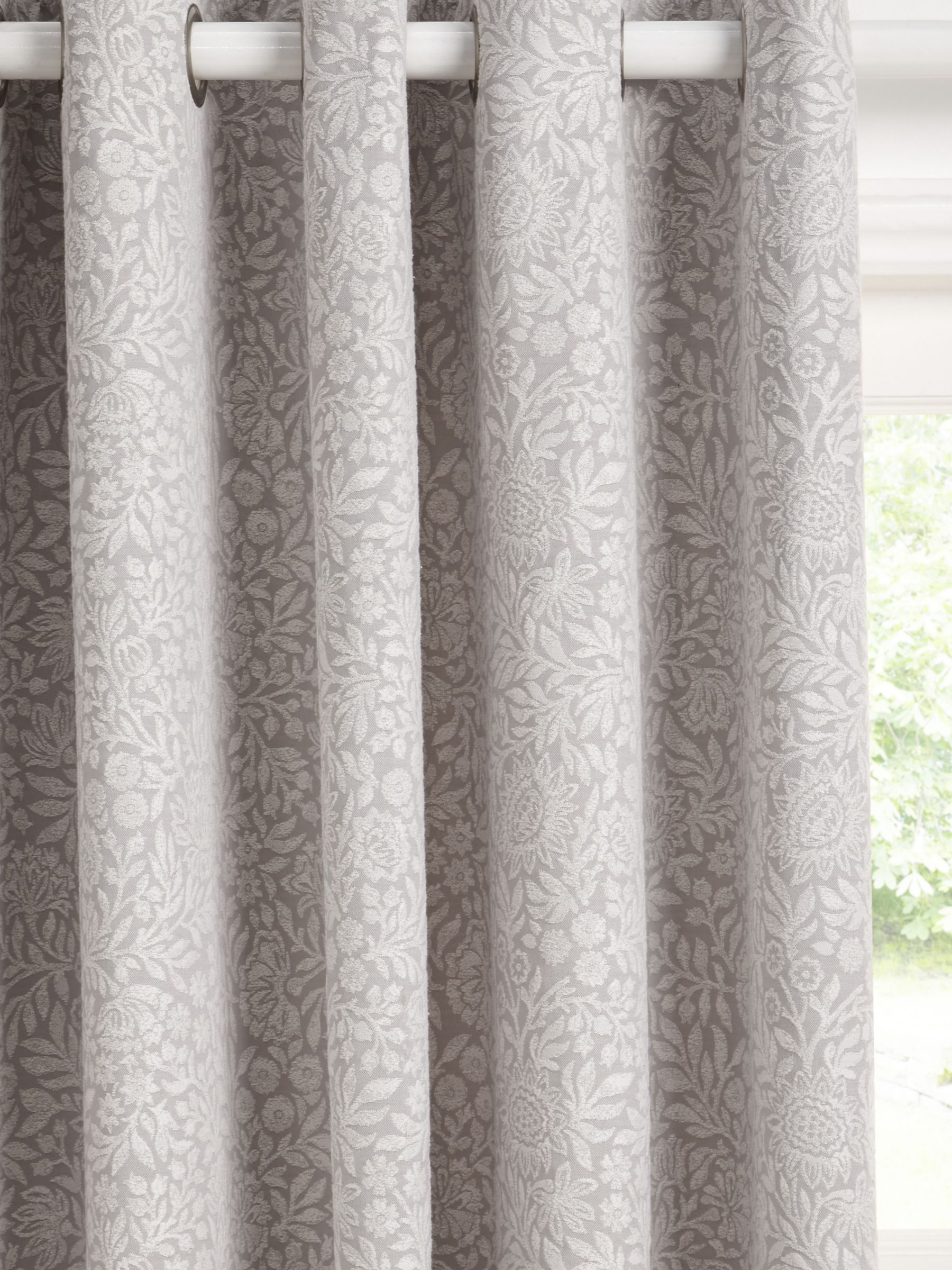 John Lewis & Partners Hidcote Weave Pair Lined Eyelet Curtains review