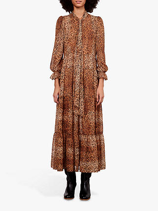 Gerard Darel Dayana Leopard Print Dress, Brown