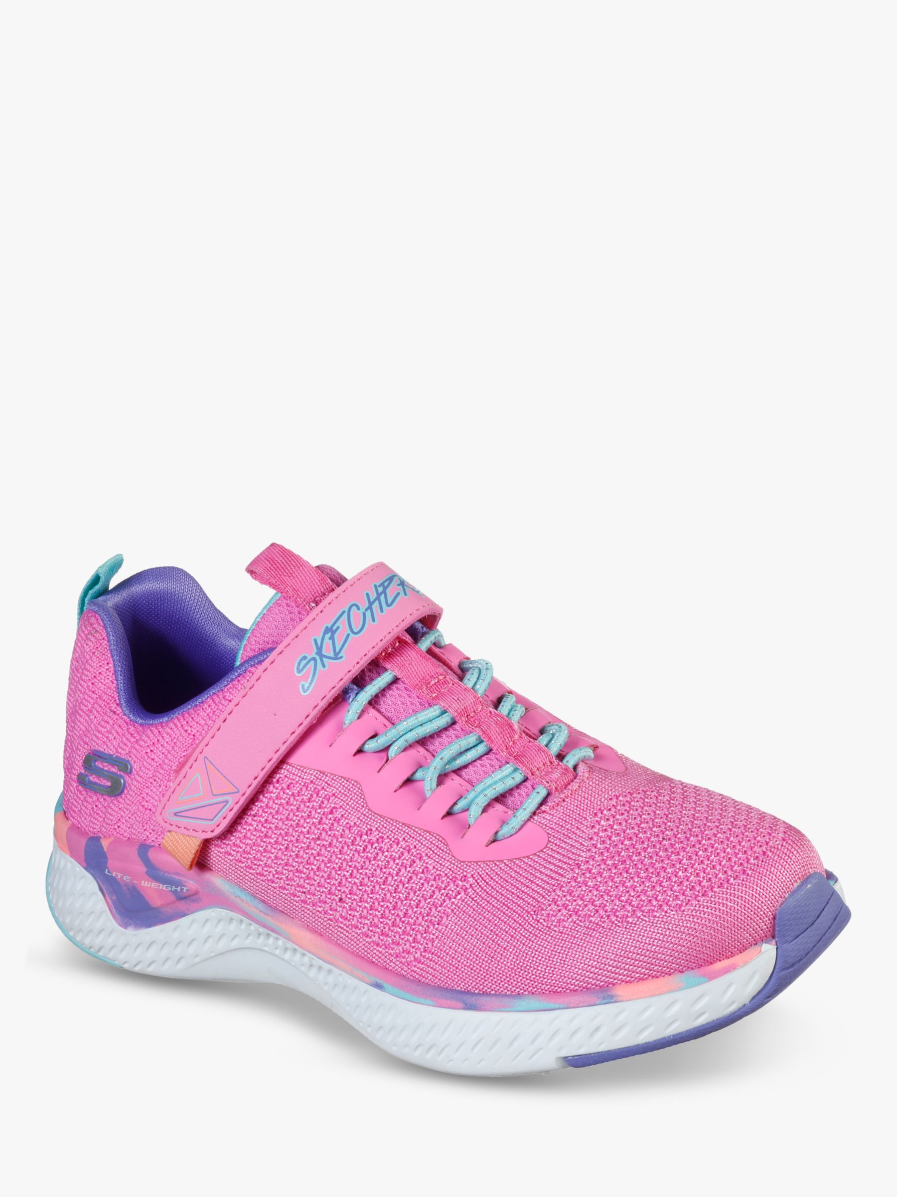 sketchers pink trainers