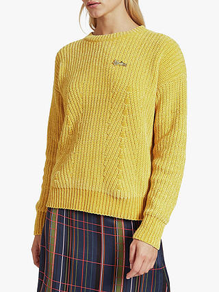 Ted Baker Innia Chenille Stitch Jumper, Yellow