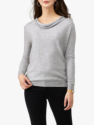 Pure Collection Drape Neck Cashmere Sweater