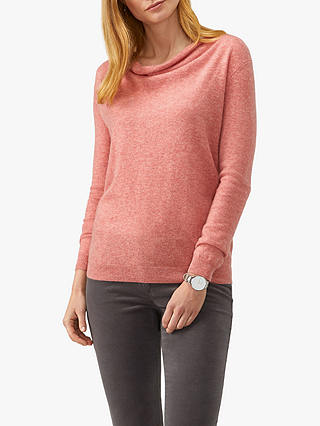Pure Collection Drape Neck Cashmere Sweater