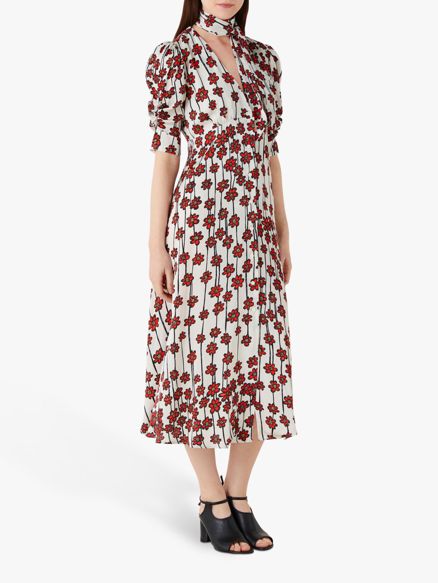 Self portrait shop mixed floral dress