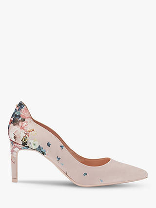 Ted Baker Eriinp Pointed High Heel Court Shoes, Pink