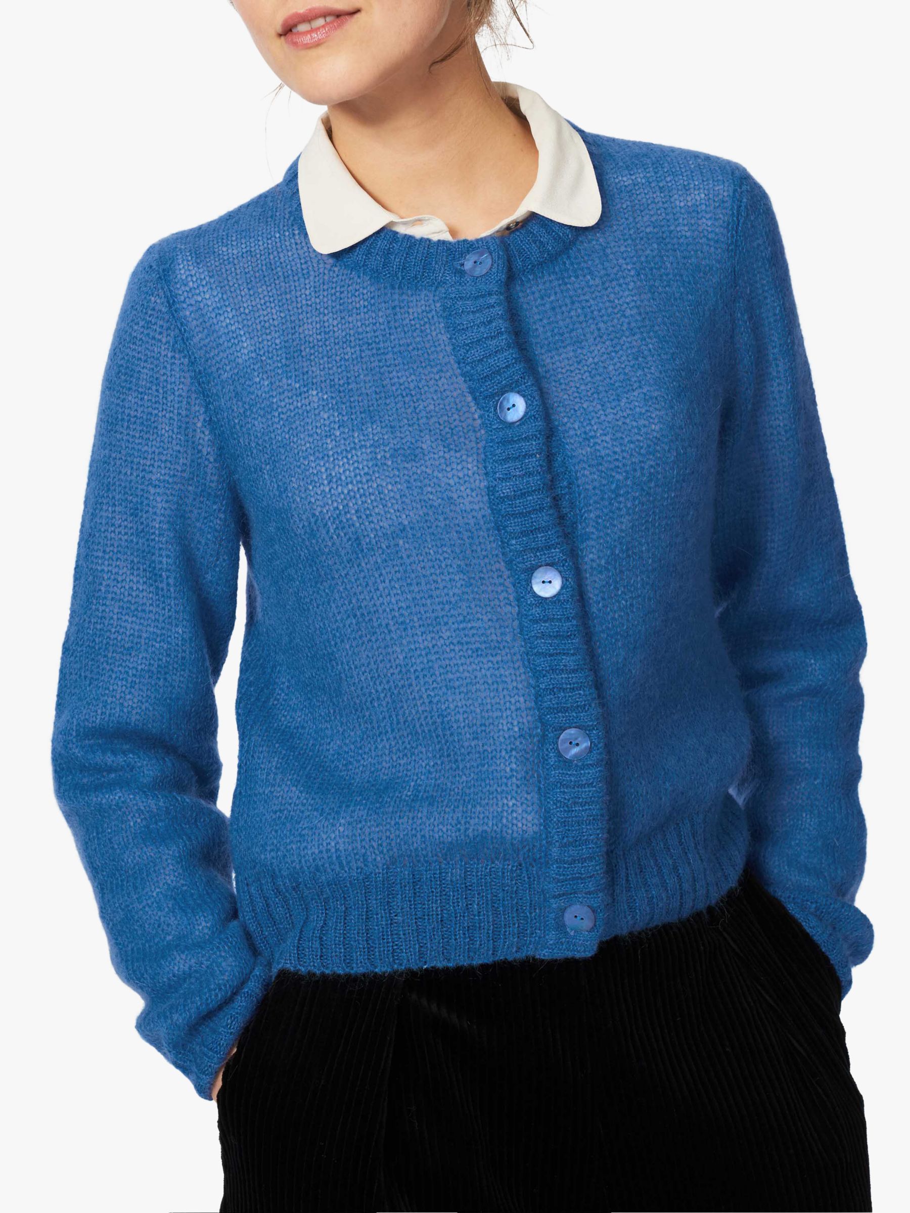 Brora Mohair Button Through Cardigan