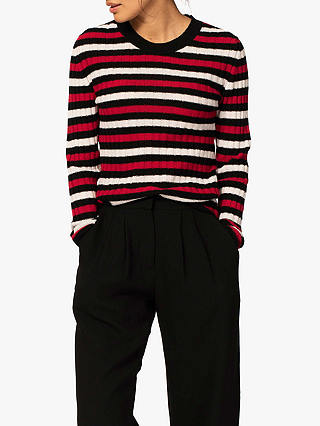 Brora Striped Cashmere Jumper