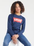 Levi's Kids' Long Sleeve Bat Logo T-Shirt