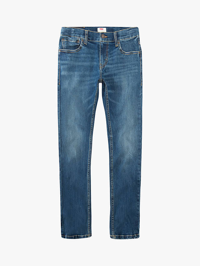 Levi Boys' 511 Slim Fit Jeans, Mid Blue