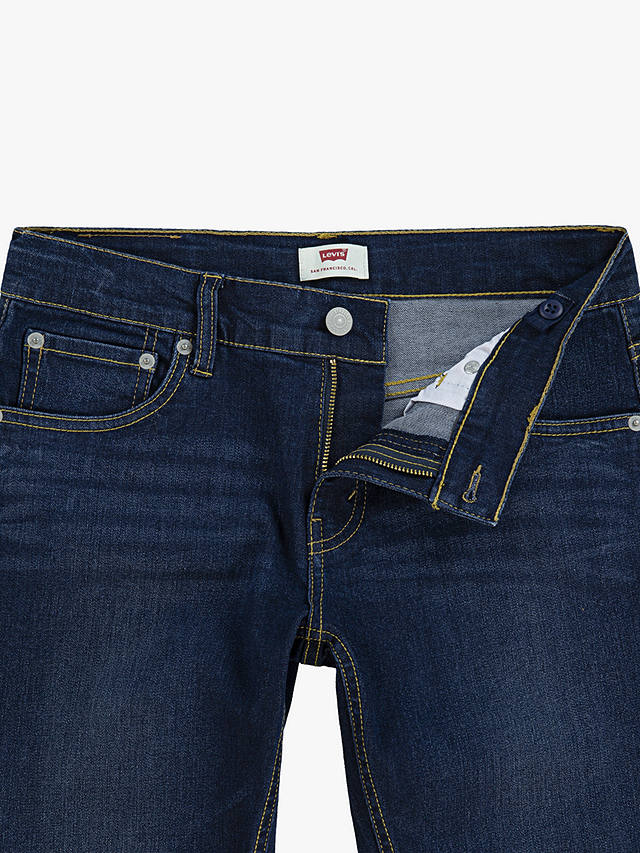 Levi Boys' 511 Slim Fit Jeans, Blue Denim