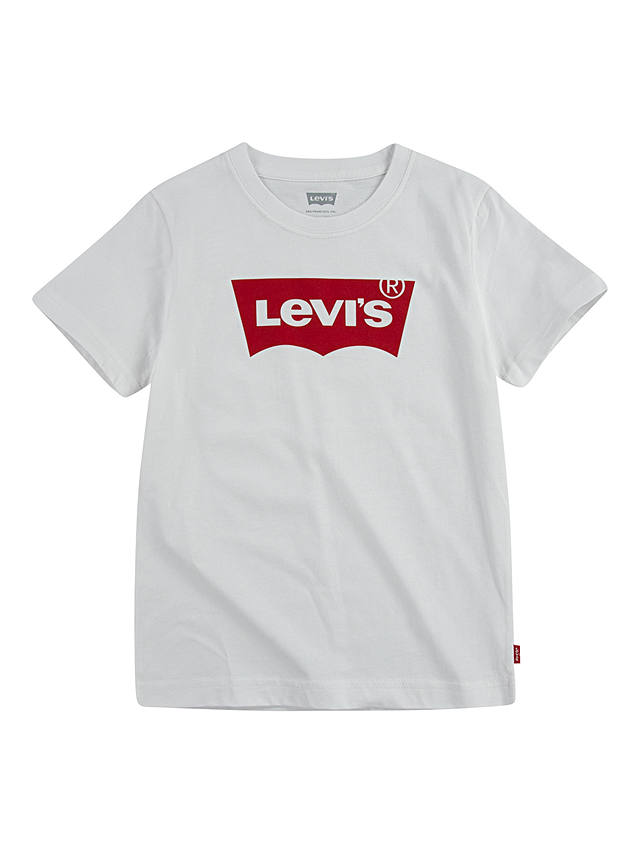 Levi's Kids' Batwing Logo T-Shirt, White