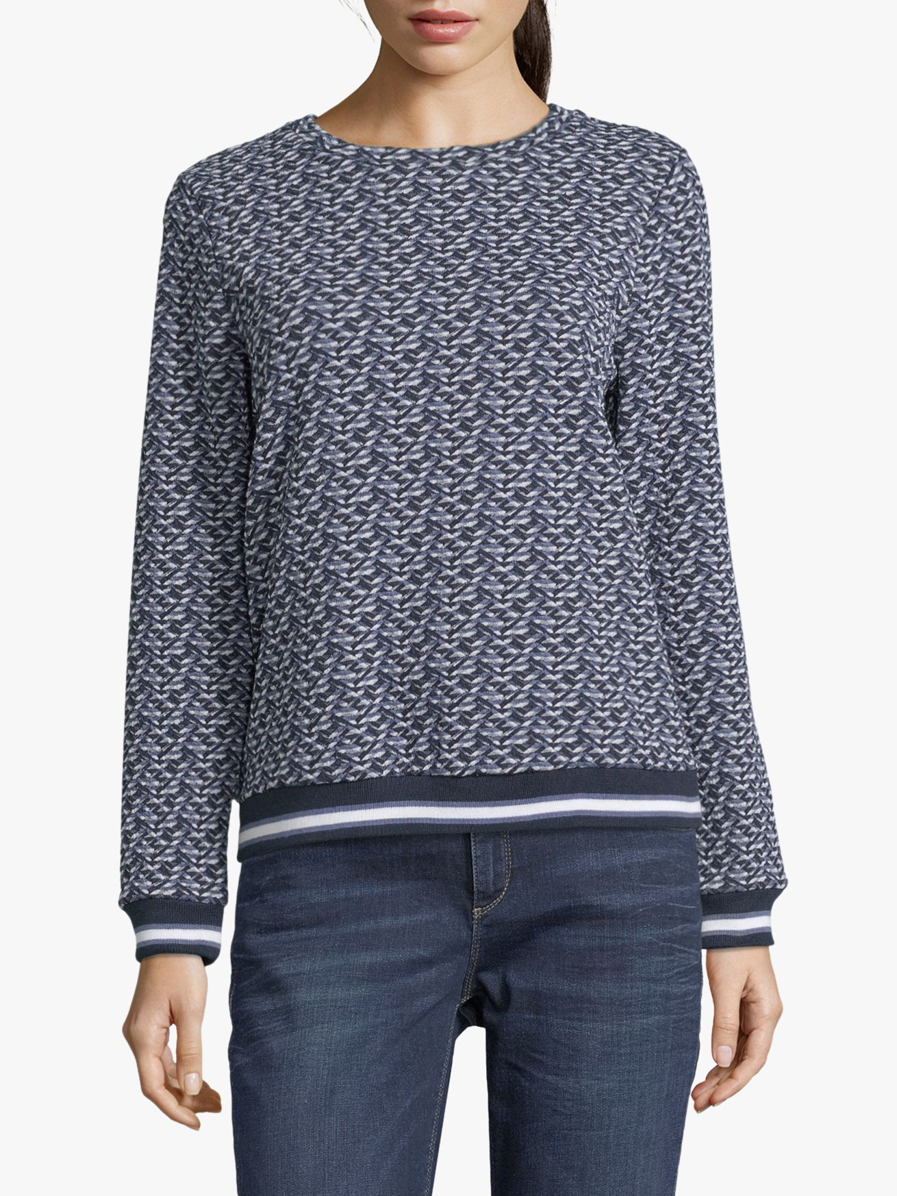 Betty & Co. Textured Top, Blue