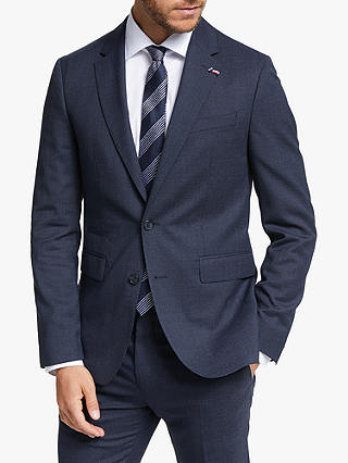 Tommy Hilfiger Stretch Wool Slim Fit Two Piece Suit, Navy