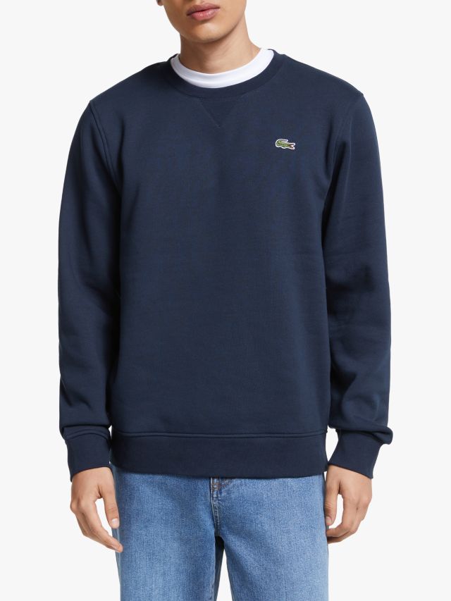 Lacoste navy blue clearance sweatshirt