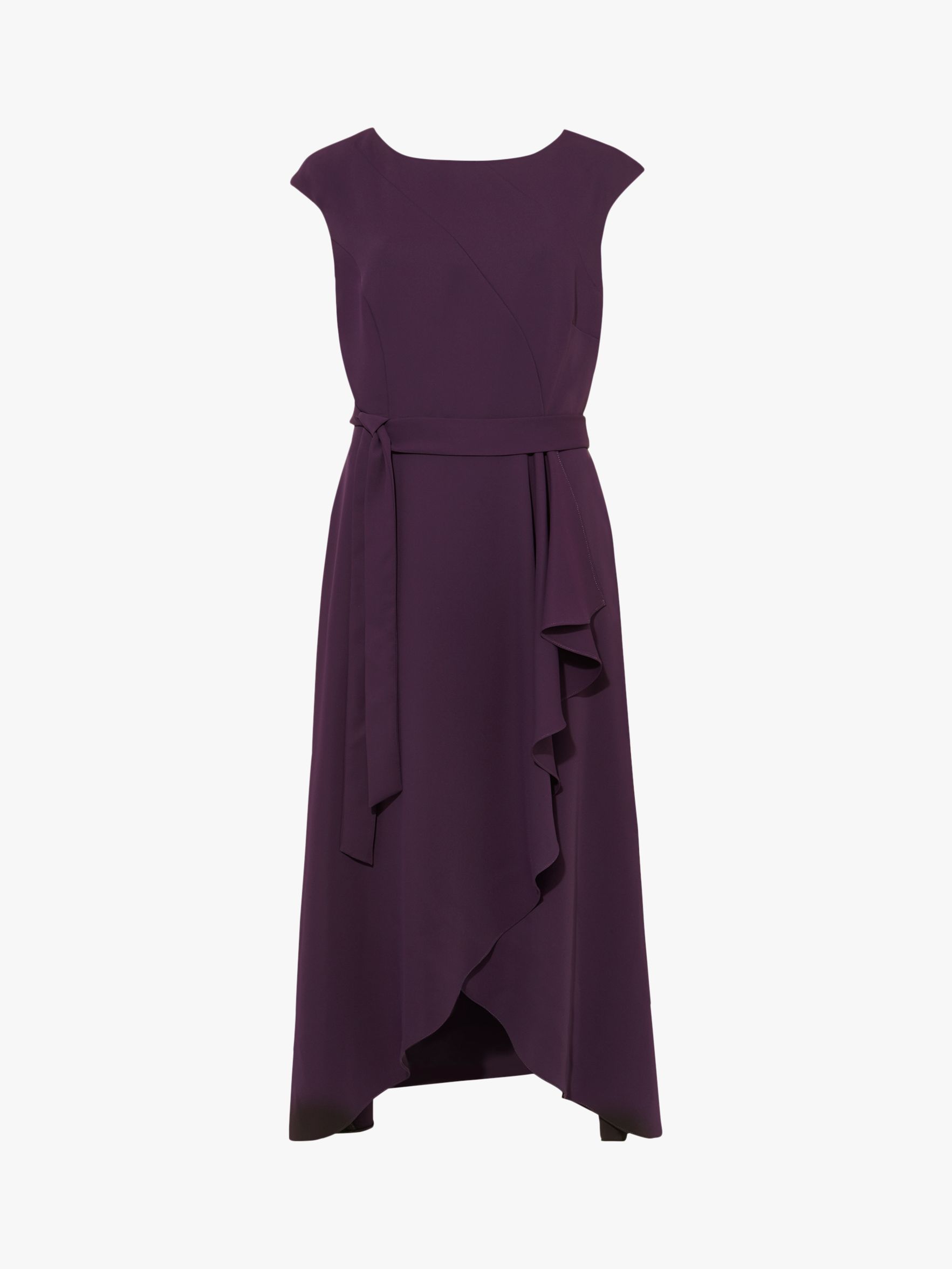 phase eight purple rushelle dress