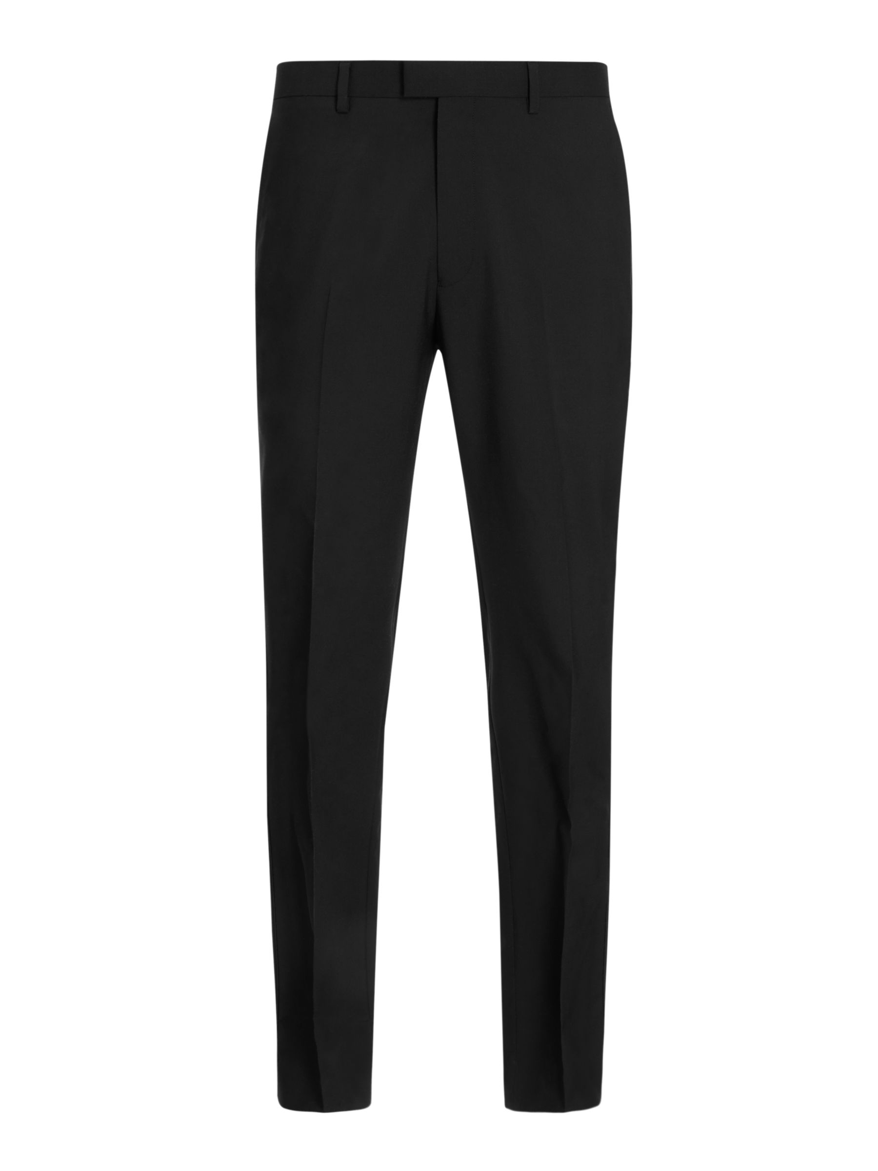 Kin Wool Slim Fit Dress Suit Trousers, Black at John Lewis & Partners