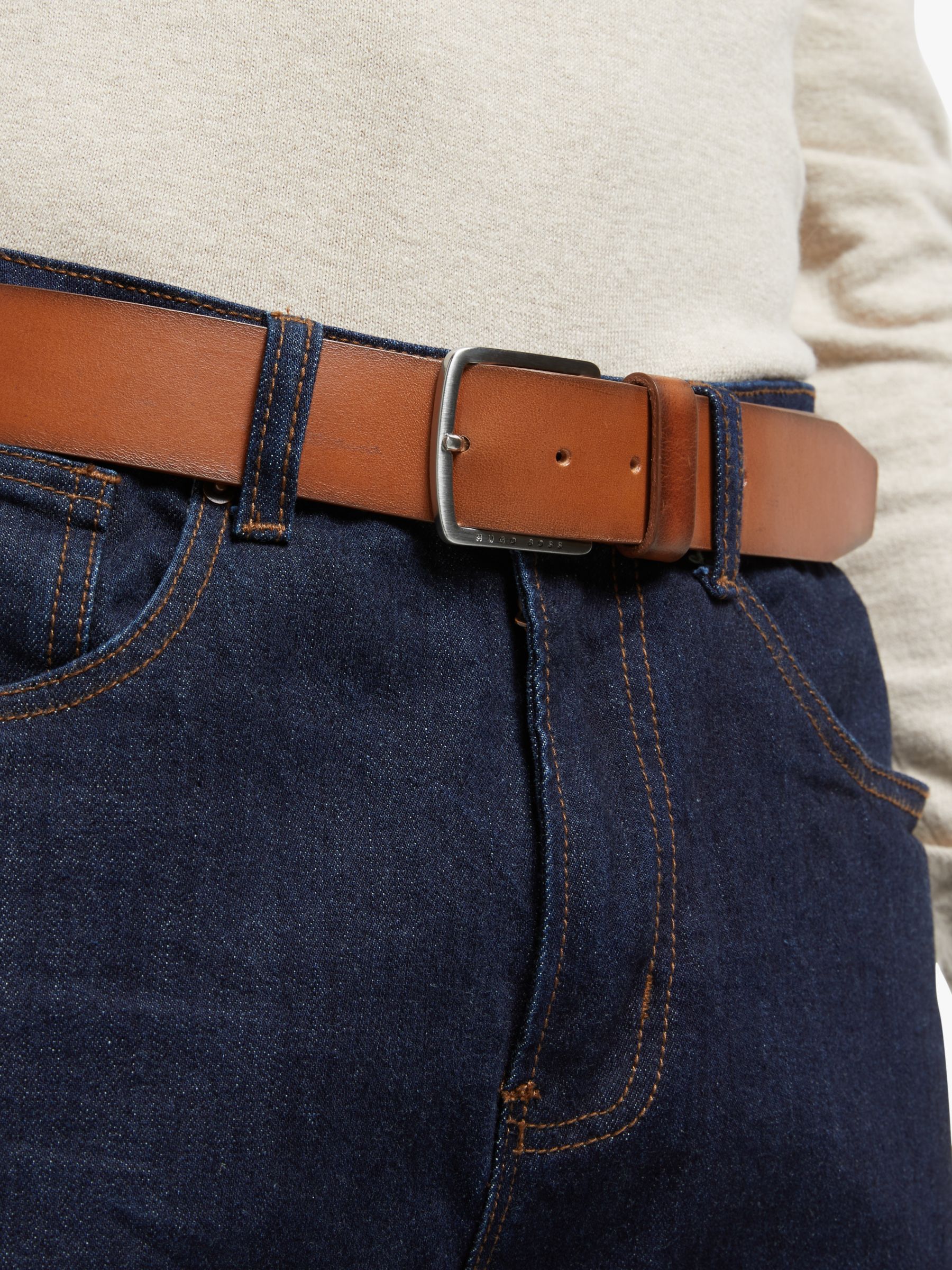 boss tan belt