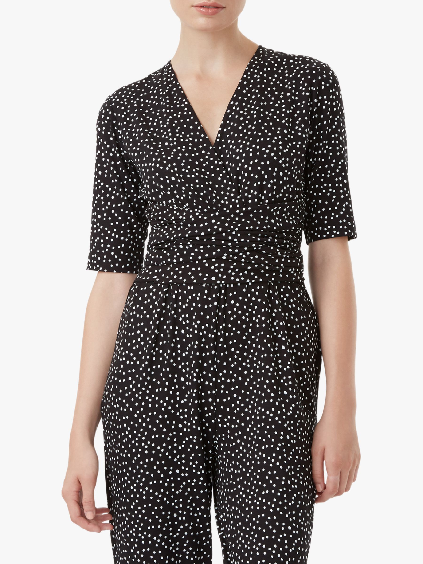 hobbs polka dot jumpsuit