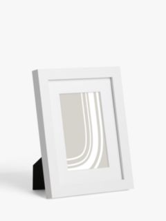 John Lewis Photo Frame & Mount, White, 4 x 6" (10 x 15cm)