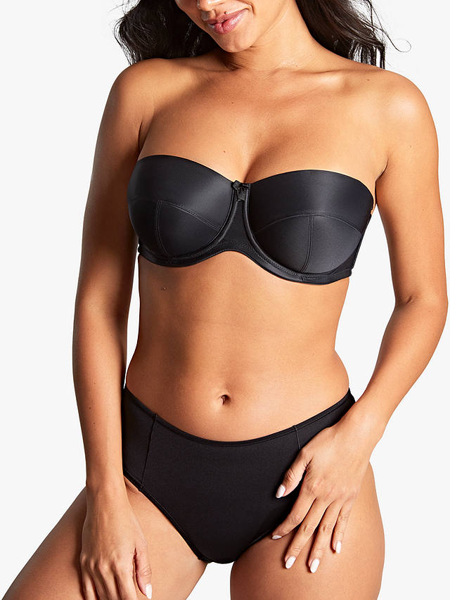 Panache Evie Strapless Bra, Black