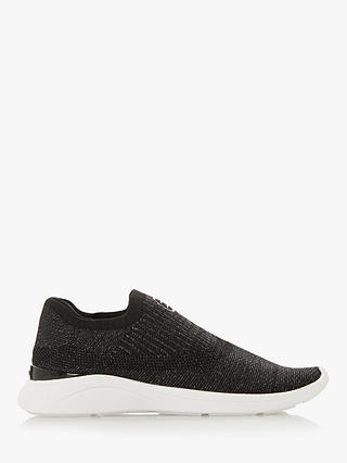 Dune Easy Slip On Knitted Trainers