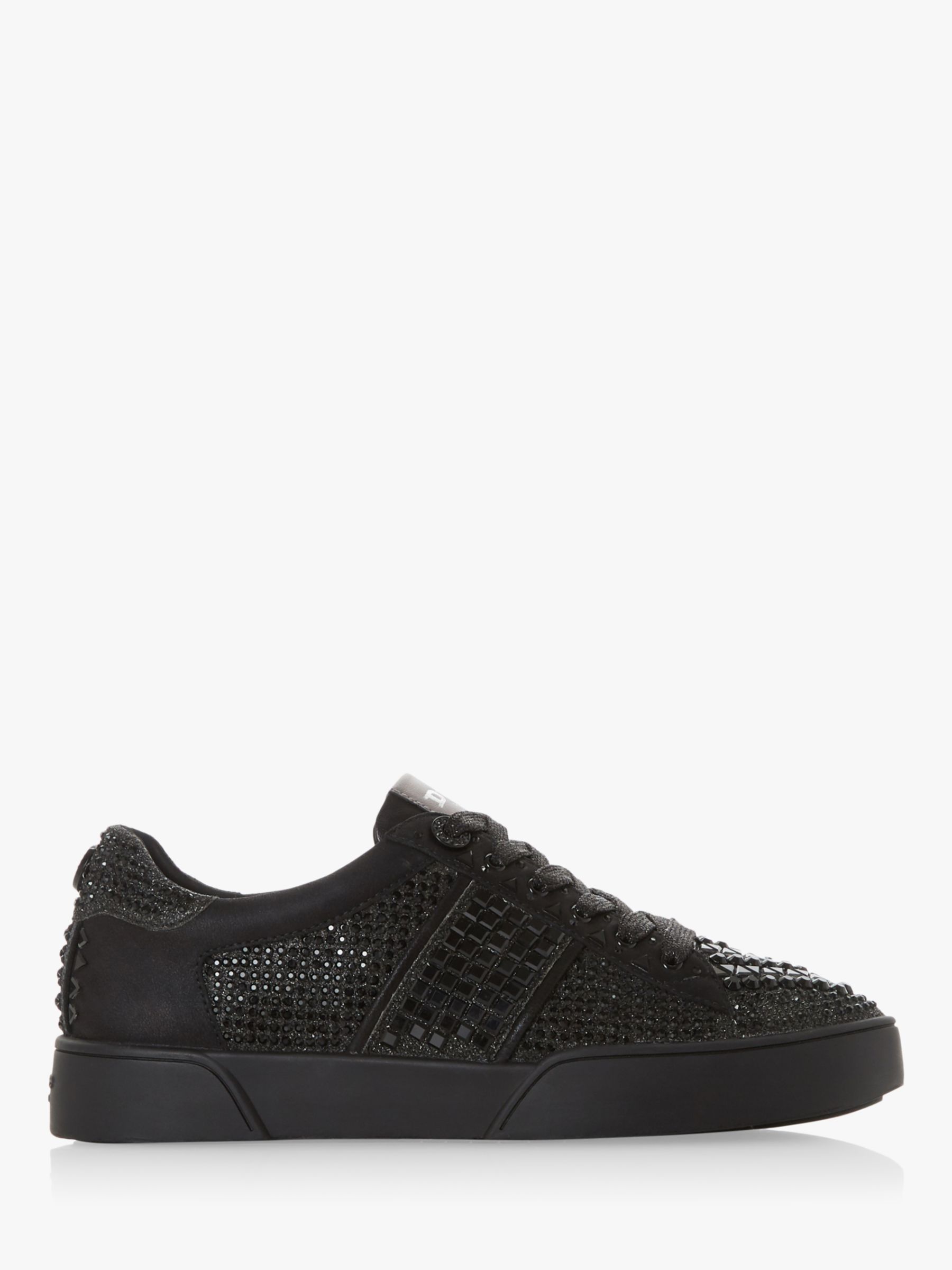 Dune Elsie Embellished Lace Up Trainers