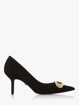 Dune Brioni 2 Stiletto Court Shoes, Black