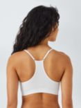 John Lewis ANYDAY Gentle Support April Seamfree Cropped Bra, White