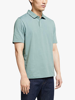 John Lewis & Partners Supima Cotton Jersey Polo Shirt