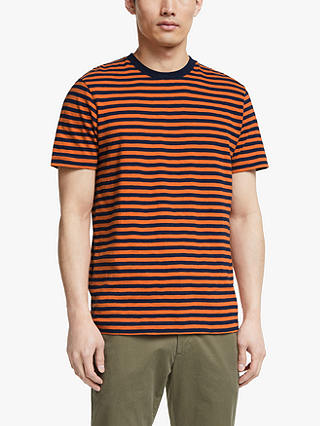 John Lewis & Partners Slub Stripe T-Shirt