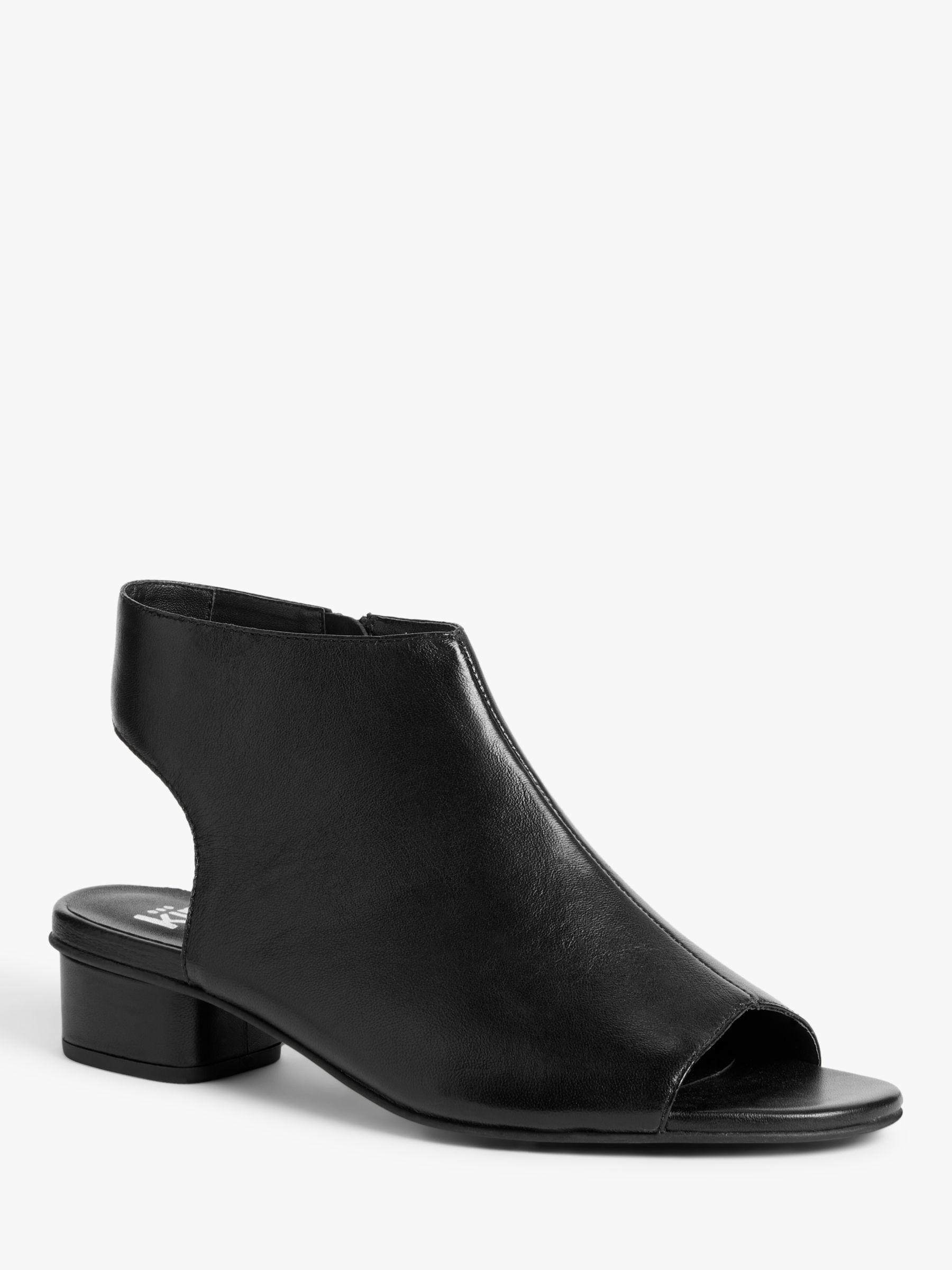 Kin Ayeleen Leather Open Toe Shoe Boots at John Lewis & Partners