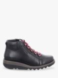 Josef Seibel Lina 9 Leather Ankle Boots, Black