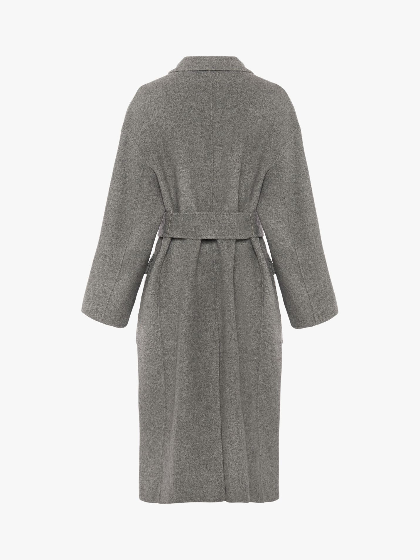French Connection Agatima Belted Coat, Grey