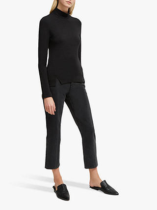 French Connection Venetia Roll Neck Jersey Top
