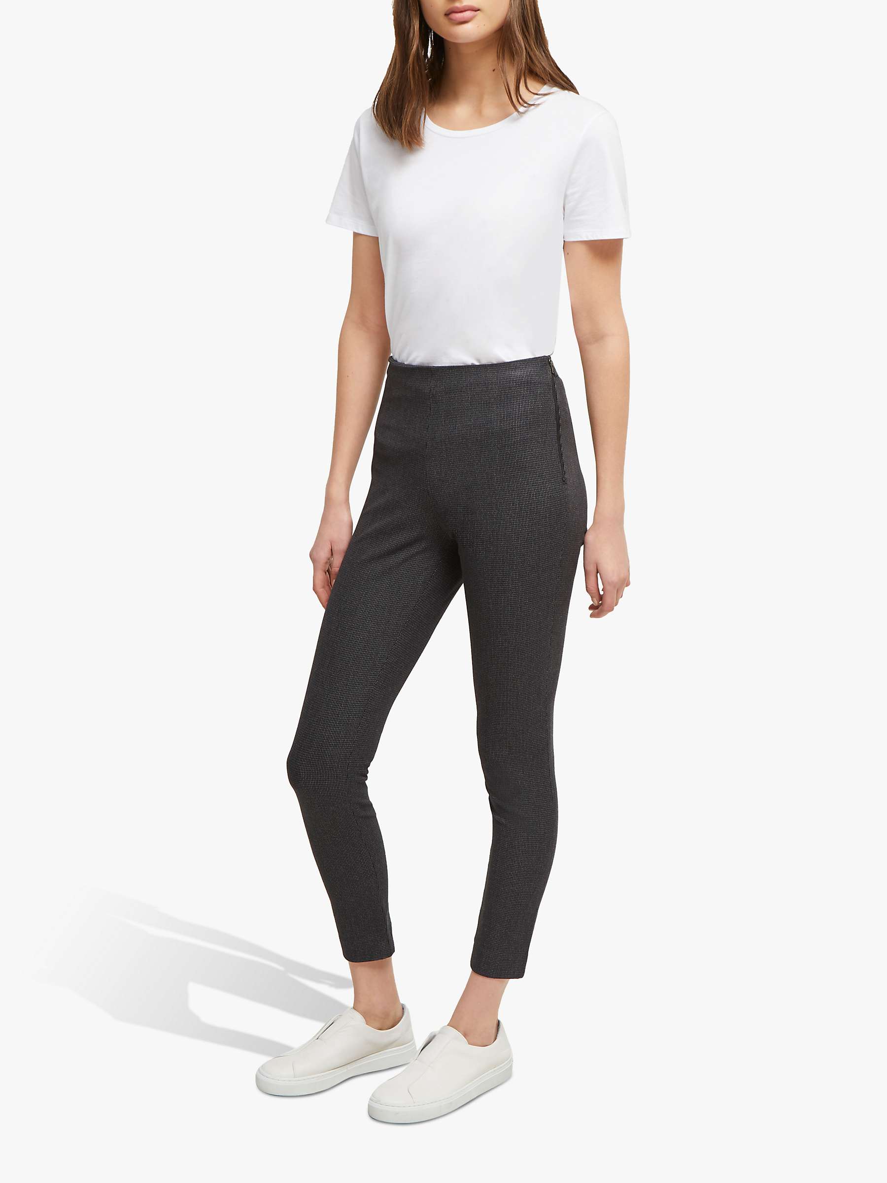 Buy French Connection Calimero Mini Dogtooth Skinny Trousers Online at johnlewis.com
