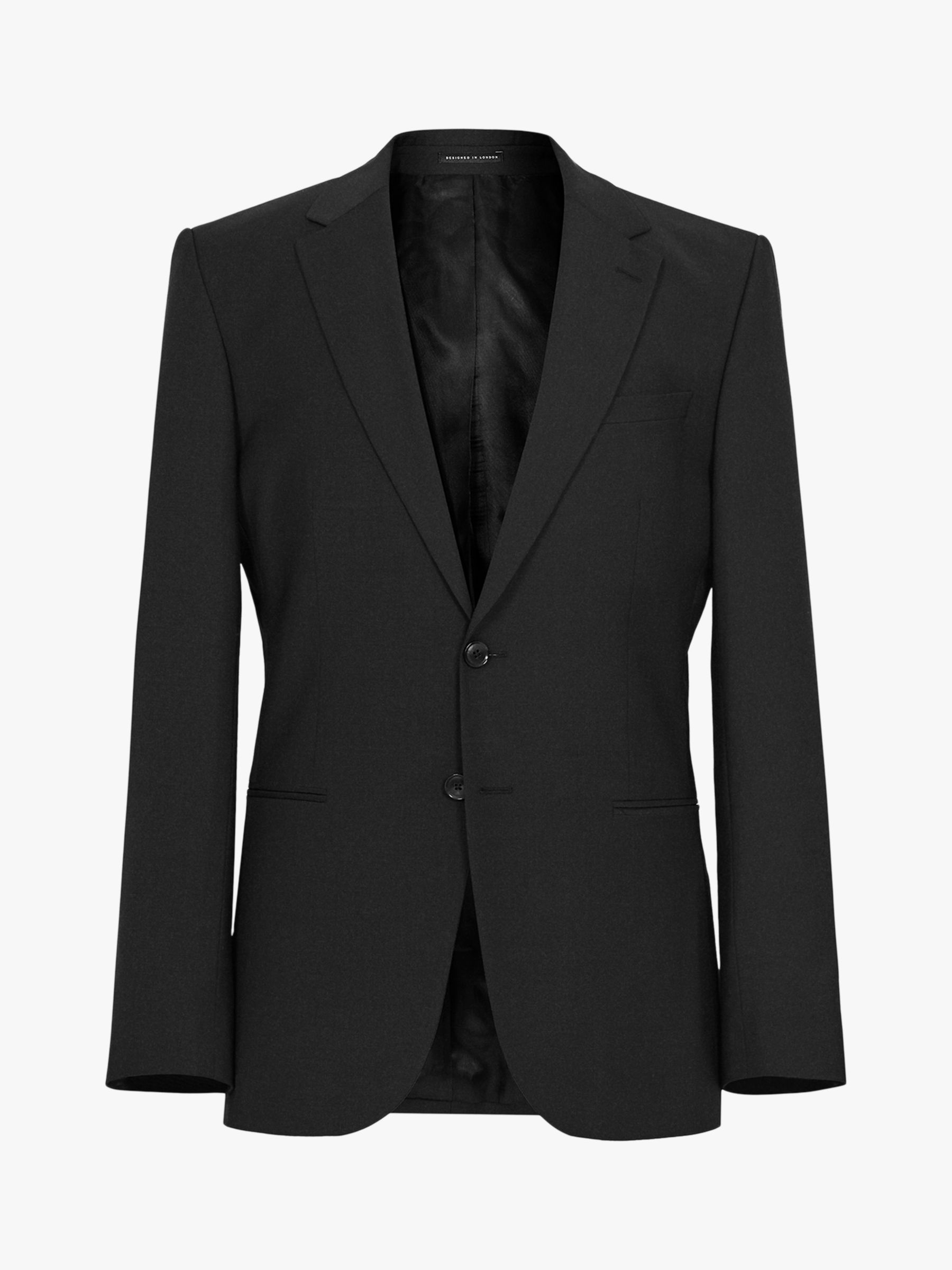 Reiss Hope Tailored Fit Suit Jacket, Black
