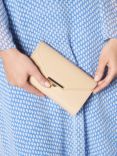 L.K.Bennett Lucy Envelope Patent Leather Clutch Bag