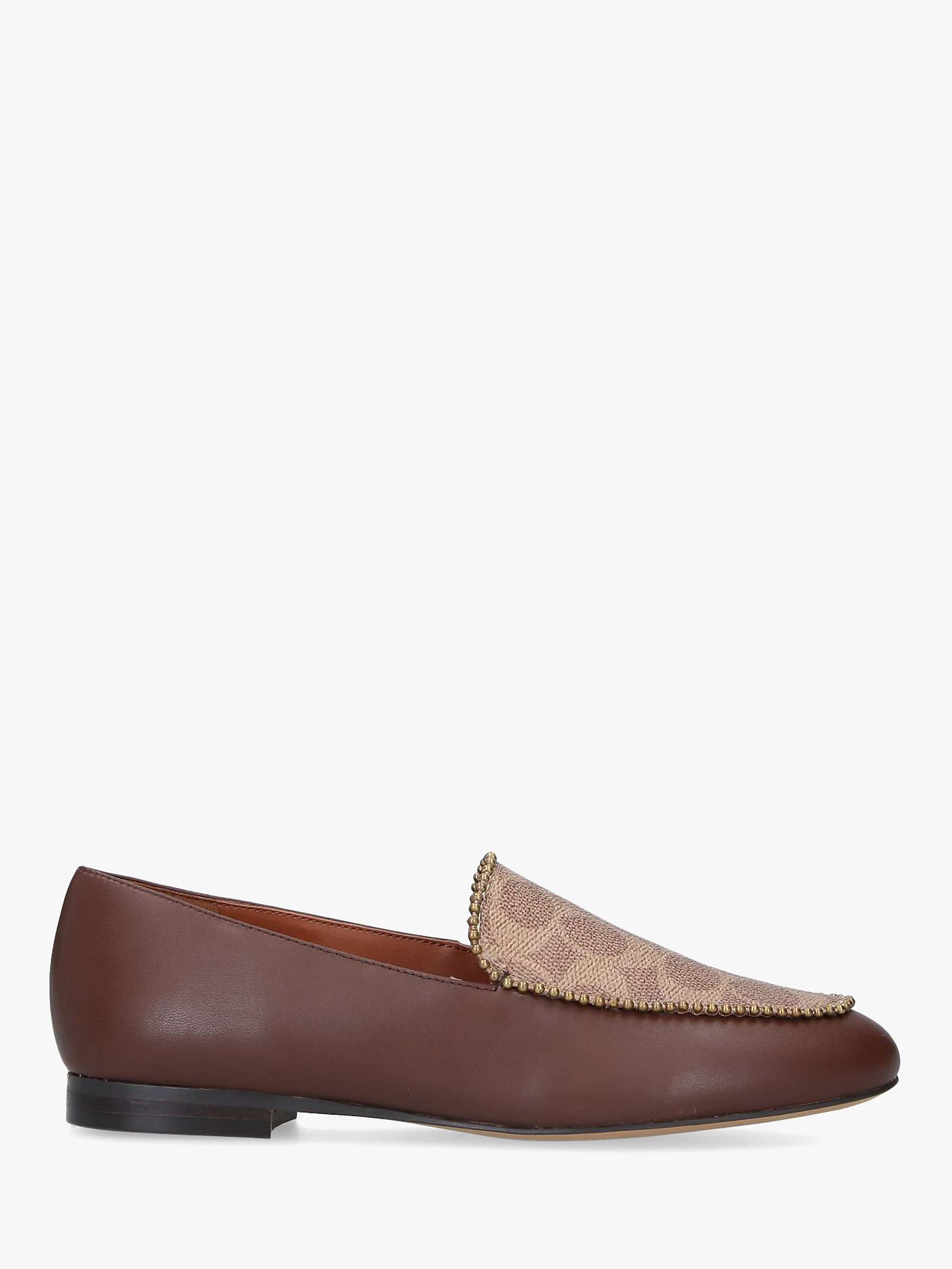 Buy Coach Harper Signature Loafers, Multi Brown Online at johnlewis.com