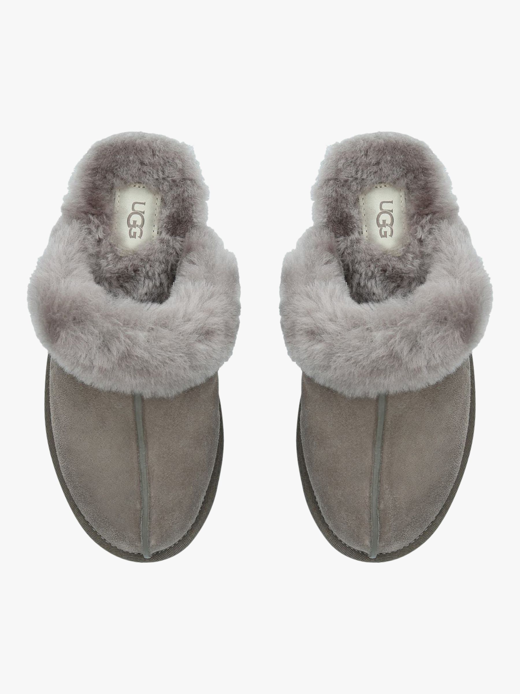ugg grey scuffette slippers