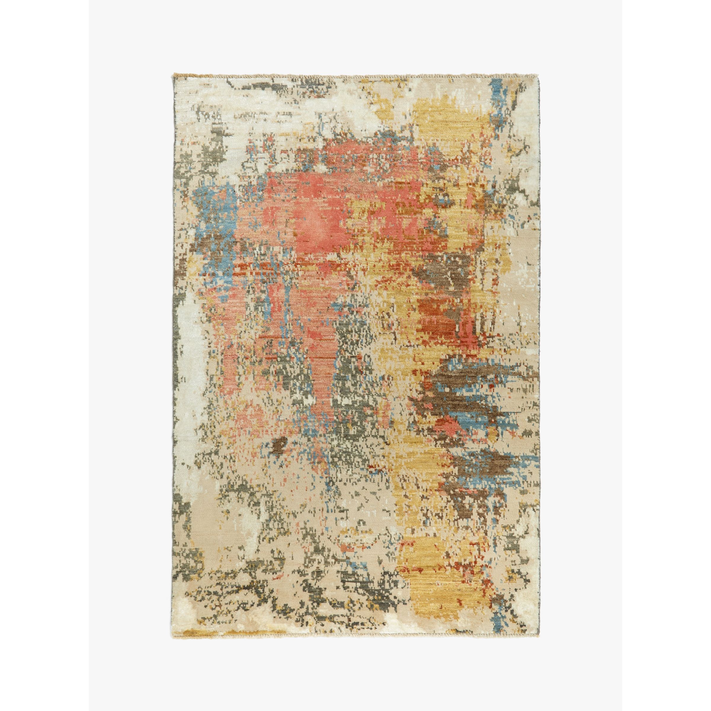 Gooch Luxury Hand Knotted Abstract Pastel Rug review