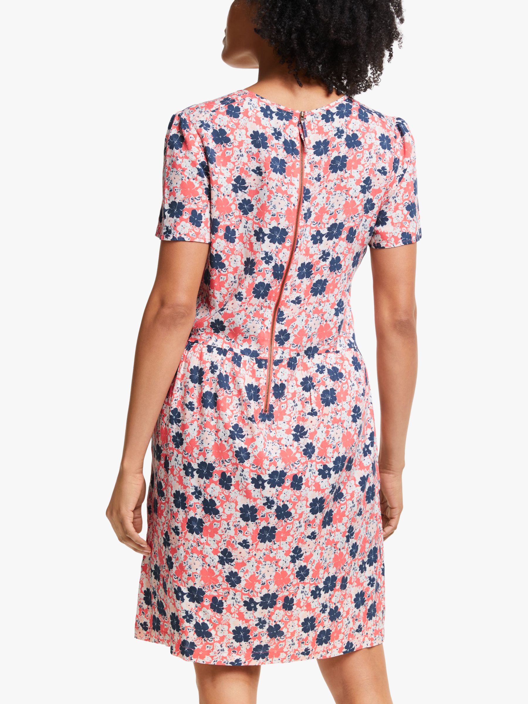 Collection WEEKEND by John Lewis Floral Shift Dress, Pink/Multi at John