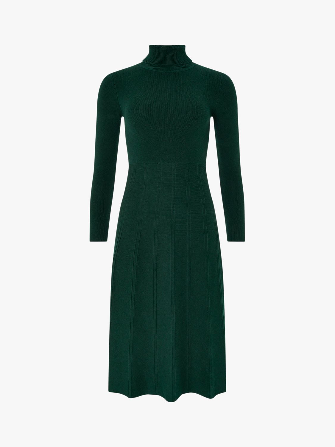 Monsoon Tessa Knitted Dress, Green