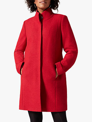 Phase Eight Bailie Wool Funnel Neck Coat