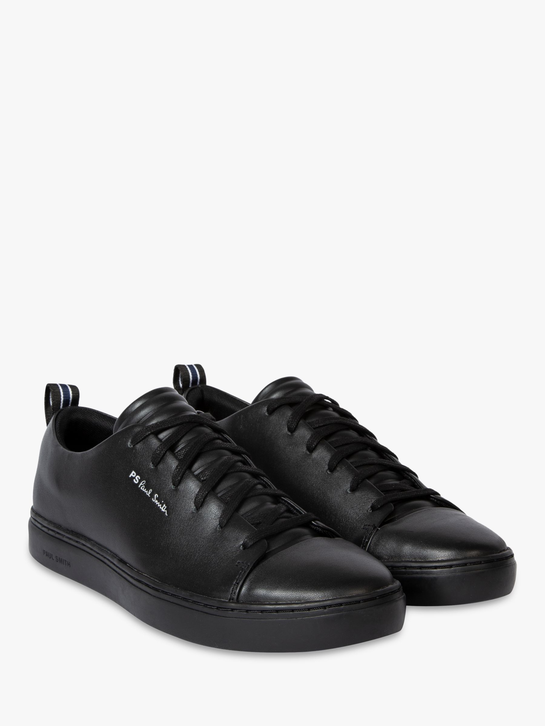 PS Paul Smith Lee Leather Trainers, Black